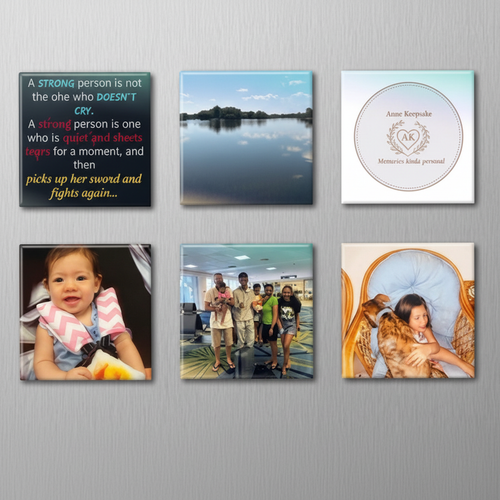 8 Photo Magnets